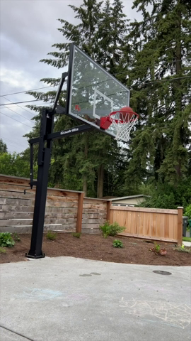 Goalrilla FT Basketball Hoops with Tempered Glass Basketball