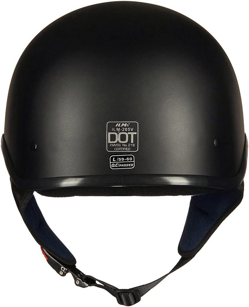 ILM Half Helmet Motorcycle Open Face Sun Visor Quick Release