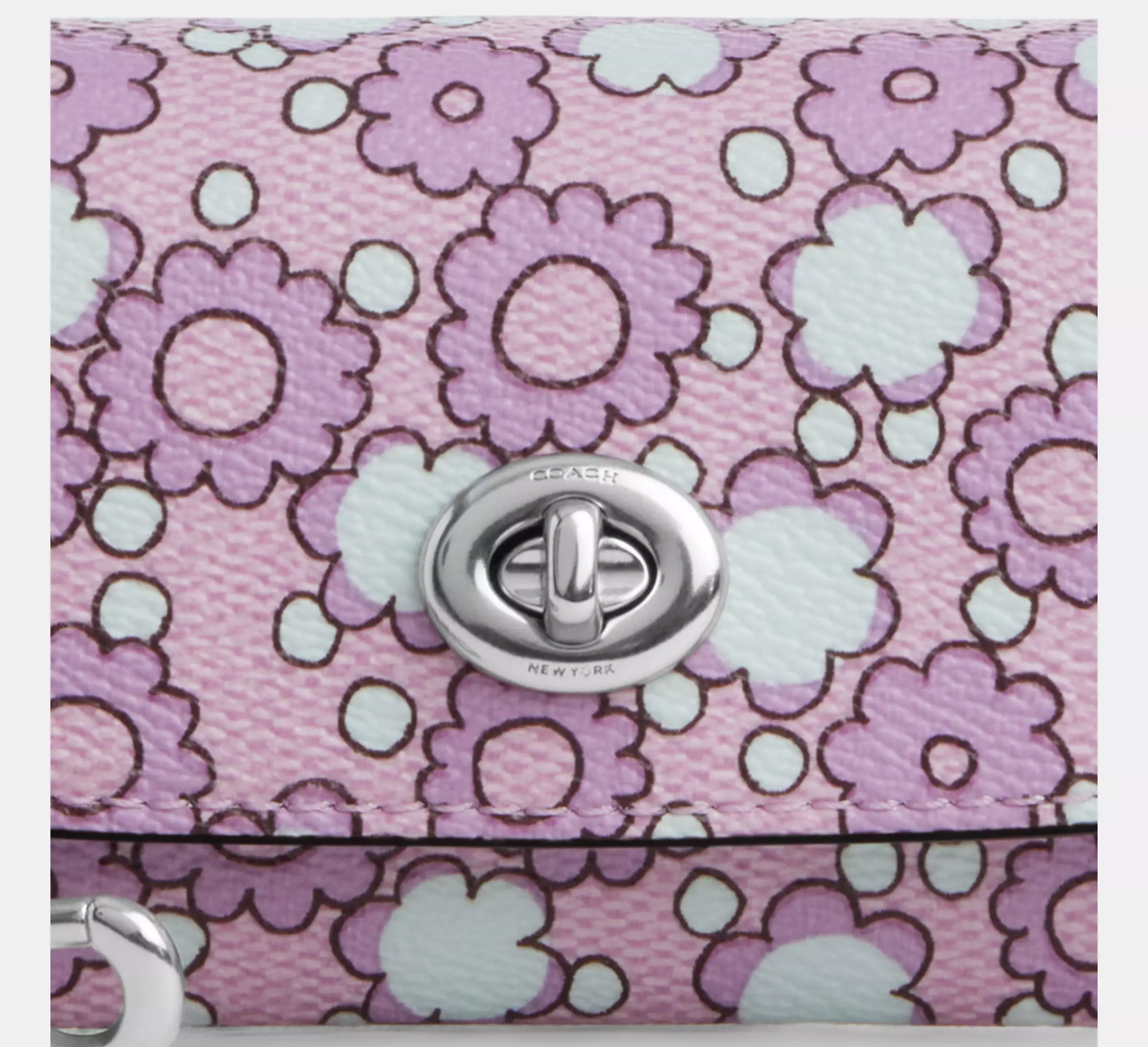 Sunglass Case With Floral Print