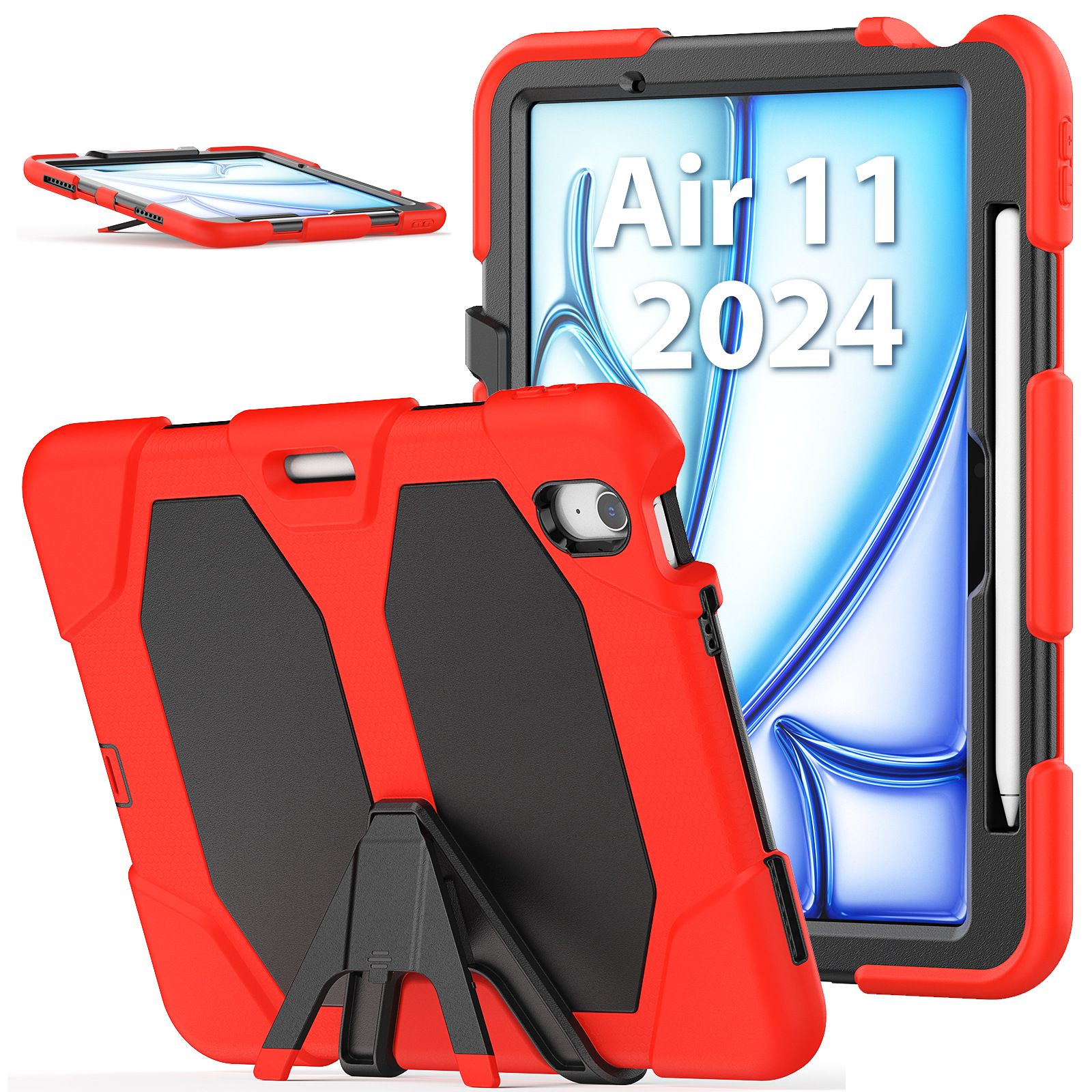 iPad Pro 12 Protective Case Silicone - back view