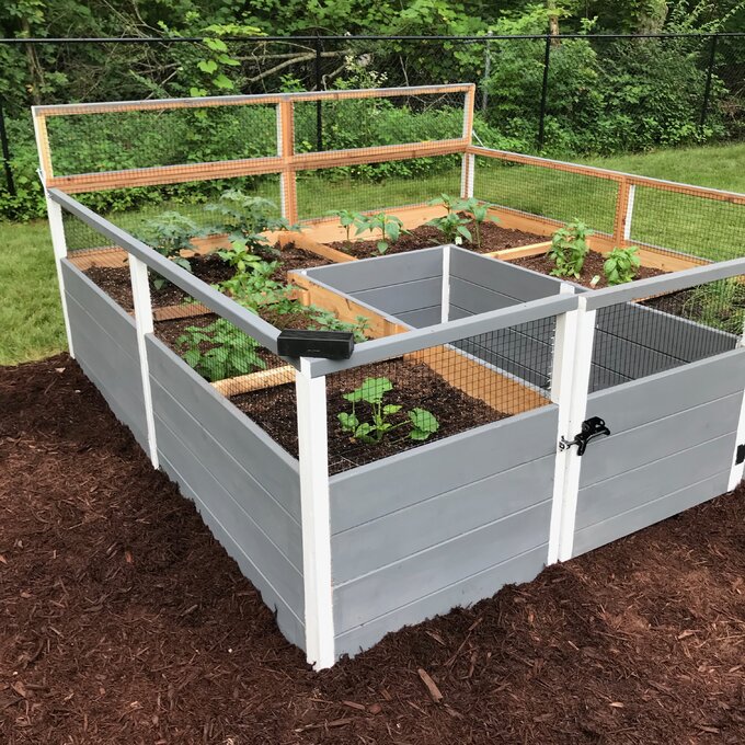 8x8 ft Cedar Garden in a Box