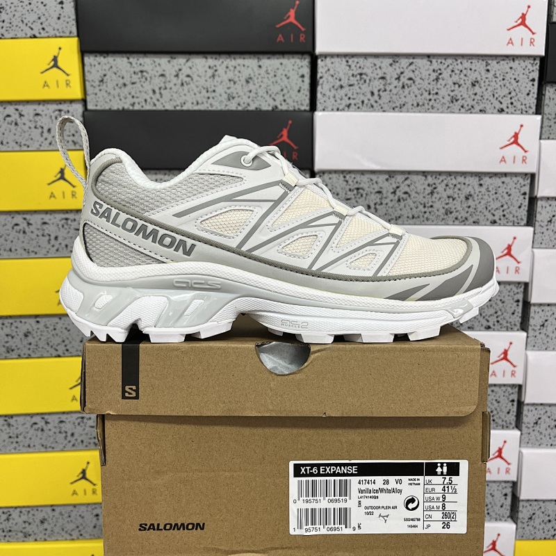 Salomon XT-6 Gray White Edition A Sneakers