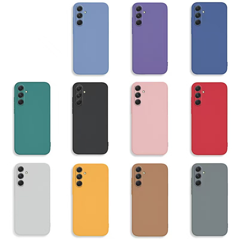Galaxy A23 Protective Case Liquid Silicone - back view