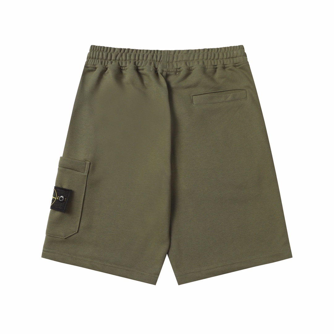 Stone Island Compass-badge Shorts
