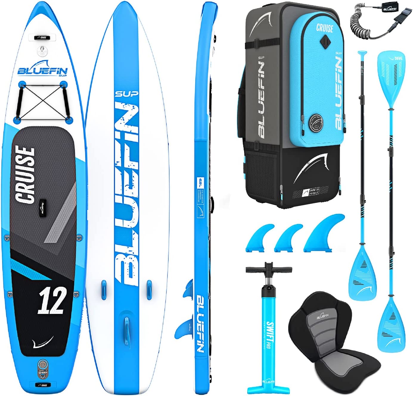 Inflatable Stand Up Paddle Board Kayak Conversion Kit 10'8