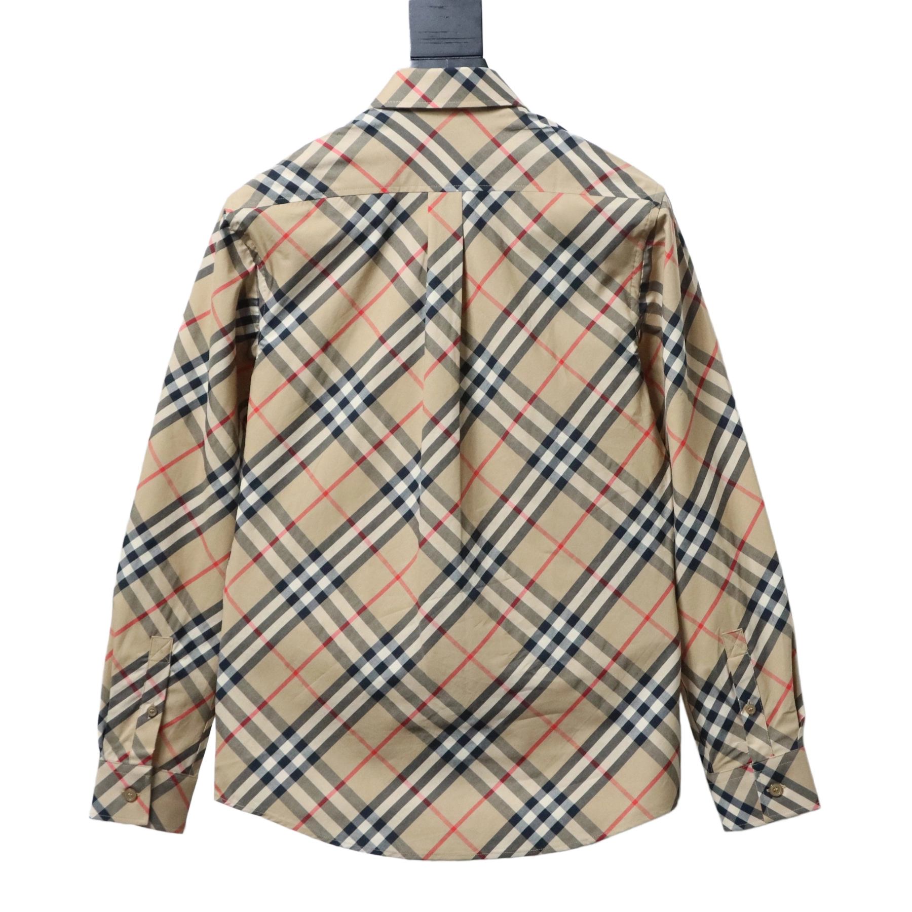 Burberry Long-Sleeve Cotton Twill Check Shirt - ogsneaker