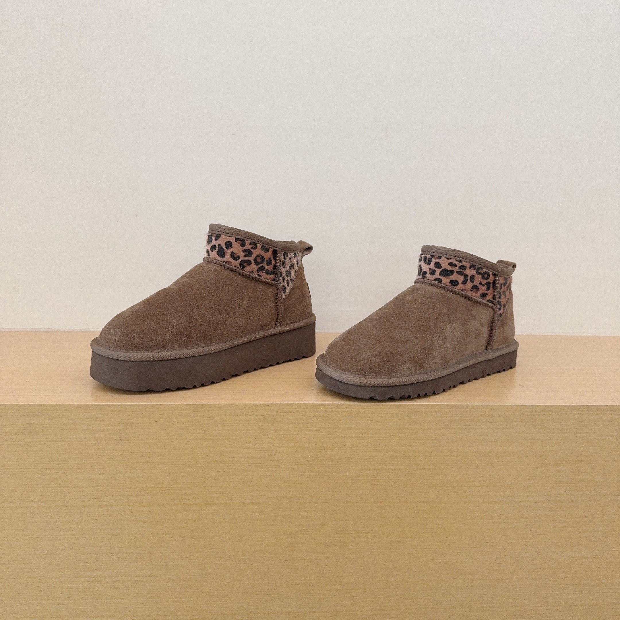 UGG Kids Platform 6109 Leopard Color-Block