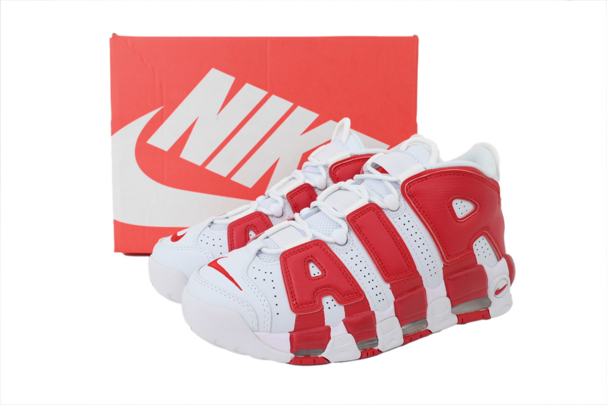 Nike Air More Uptempo White Red 414962-100
