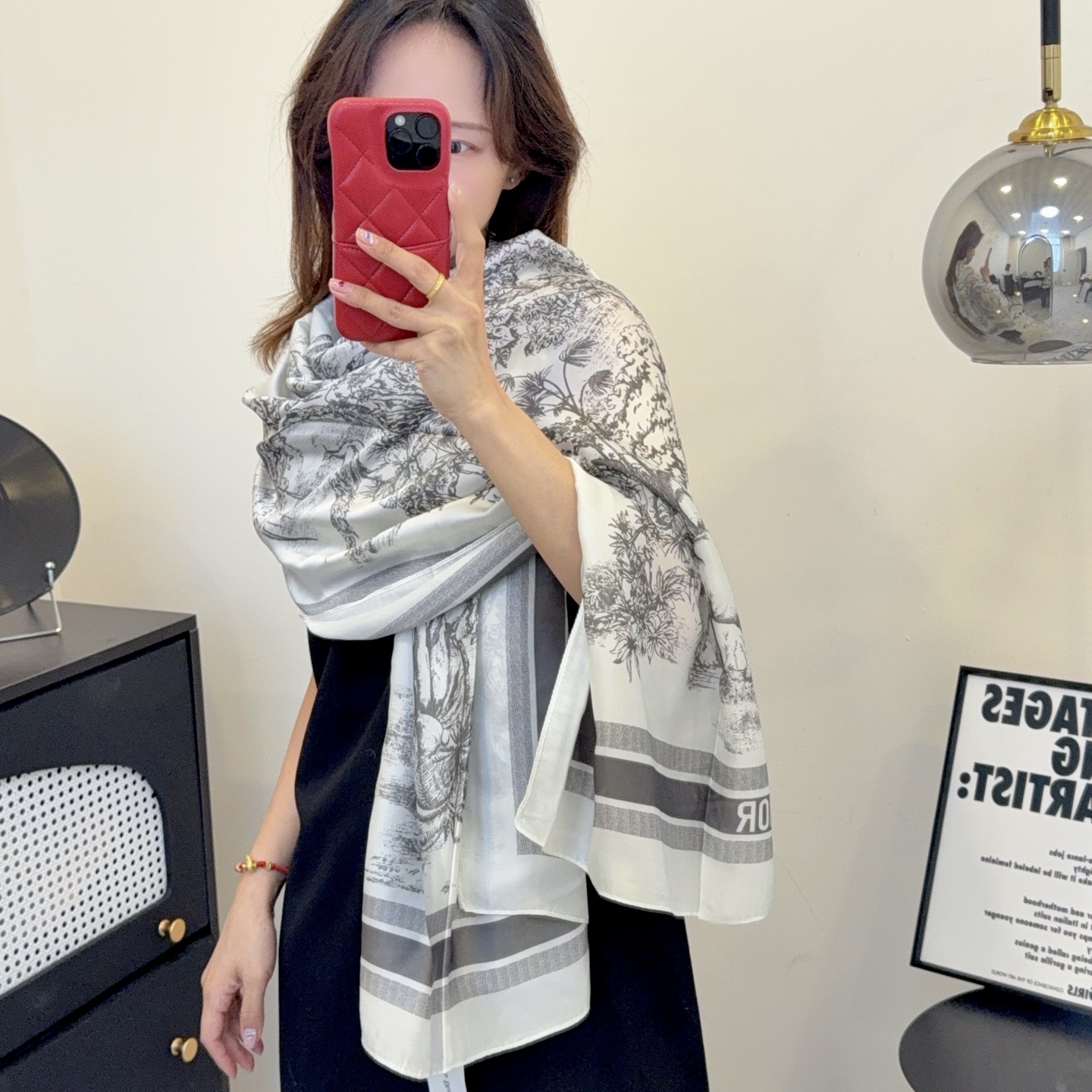 Dior Scarf Style 048