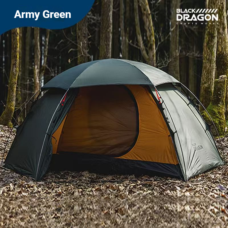BLACK DRAGON Stars and Moon Lightweight Camping Tent
