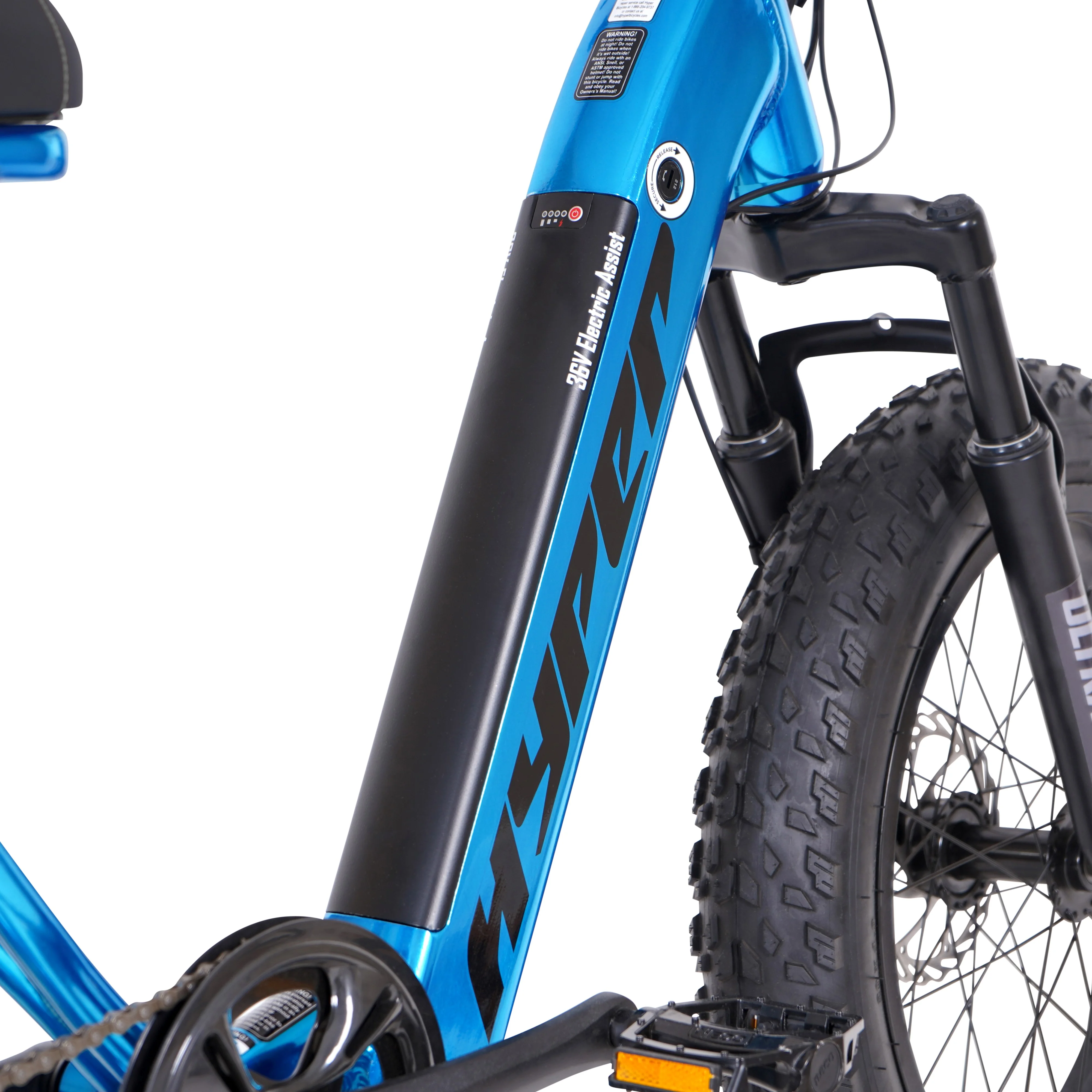 Hyper Ultra 40 20in Electric Bike, 250W, Matte Black