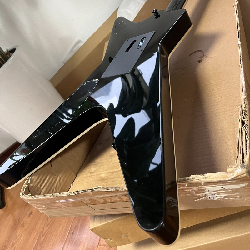 Electric Guitar Dean Dimebag Caibei Lightning Black Hardware Mahogany Body