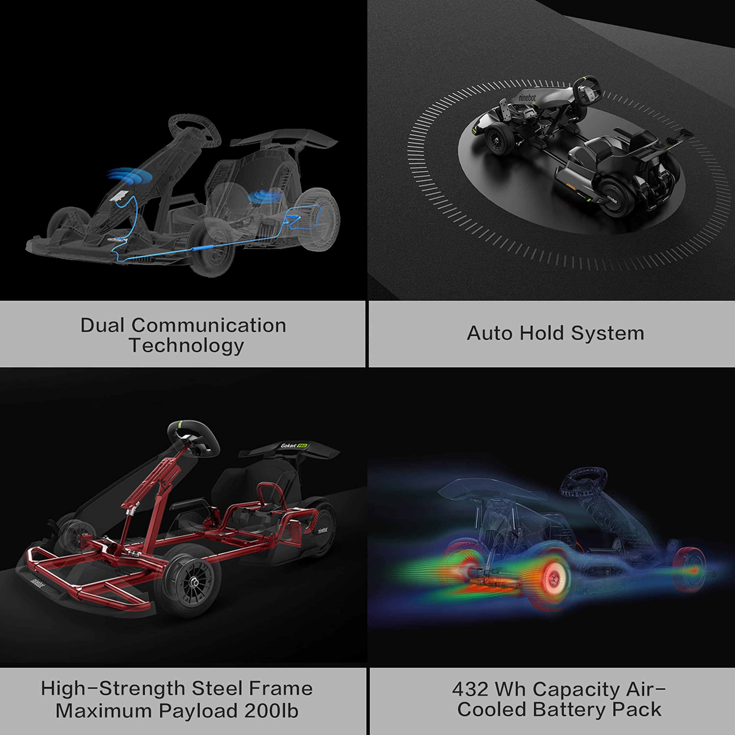Segway Ninebot Electric GoKart Pro and Gokart