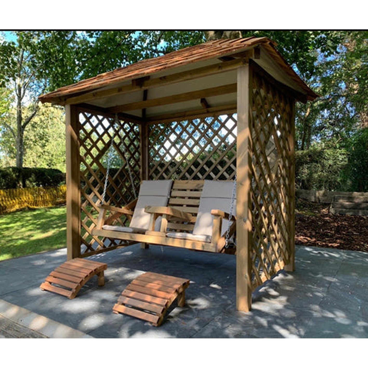 Heritage Garden Swing (Natural Finish)