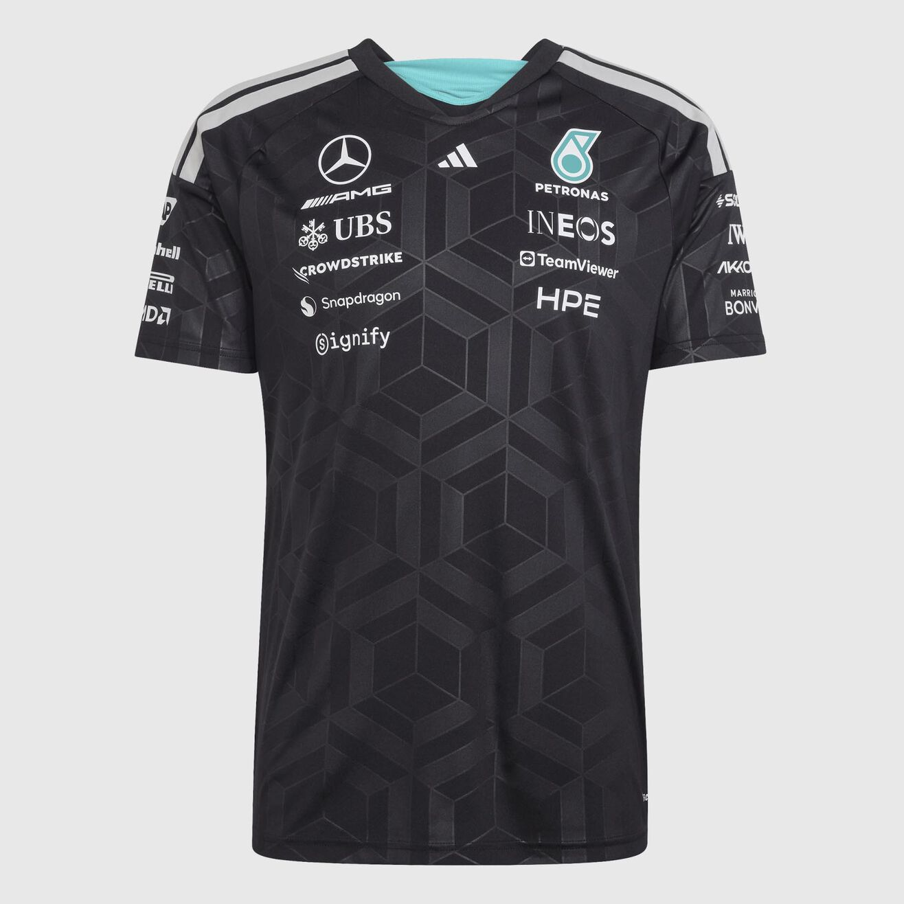 Mercedes Black Shirt F1 Jersey 2026