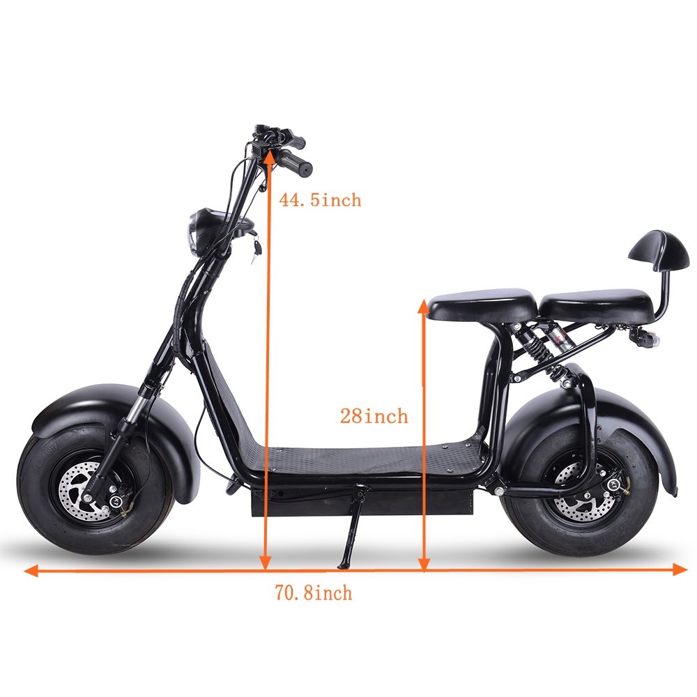 Electric 60V 1000W Fat Tire Scooters