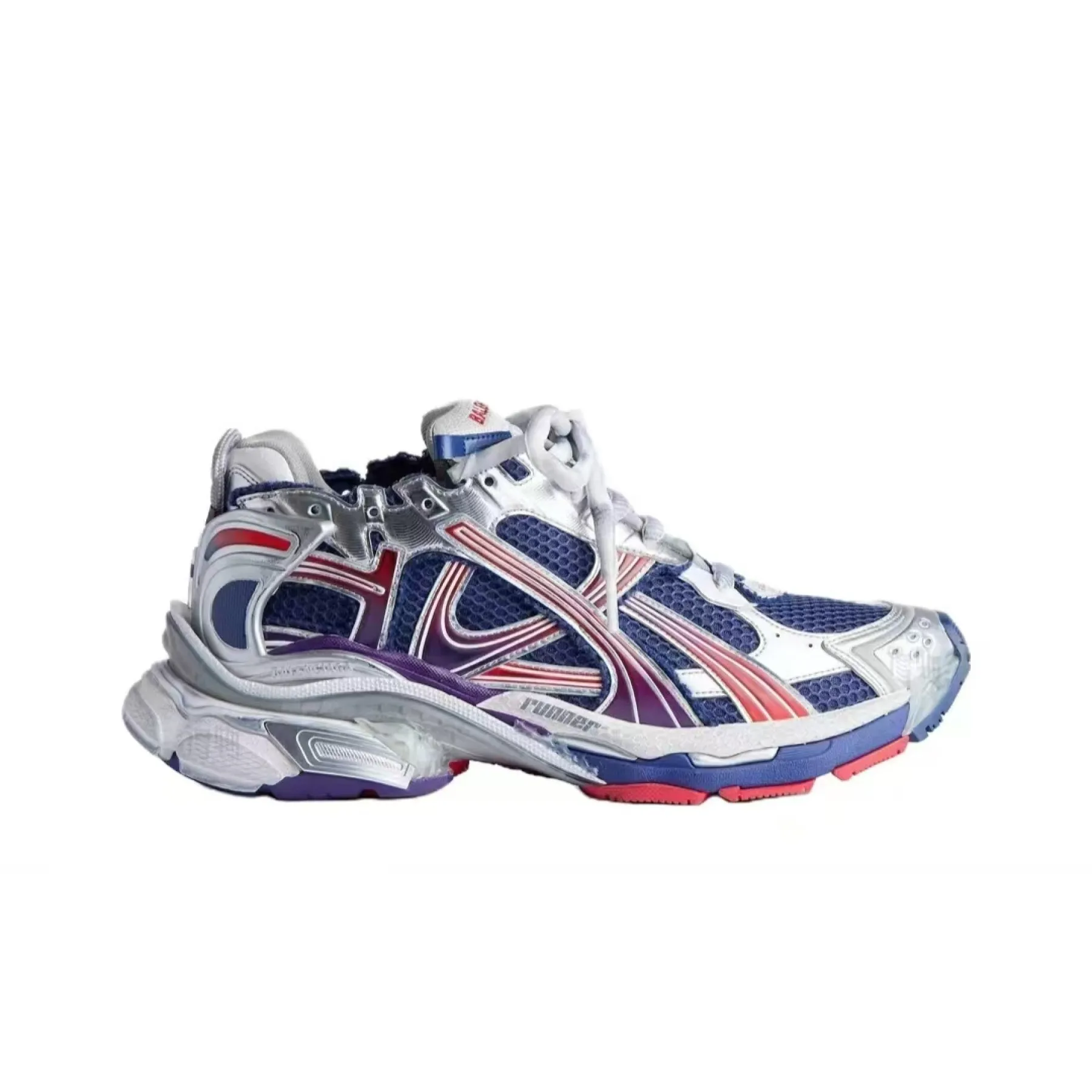 Balenciaga Runner Gradient Navy Red Grey - ogsneaker