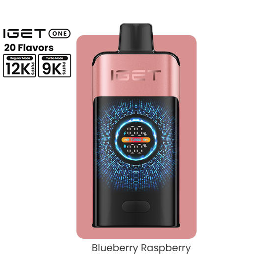 IGET ONE 12000 Puffs - Blueberry Raspberry【3-7 days】