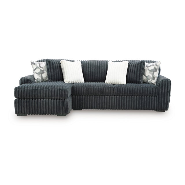Midnight-Madness 2-Piece Sectional Sofa with Chaise
