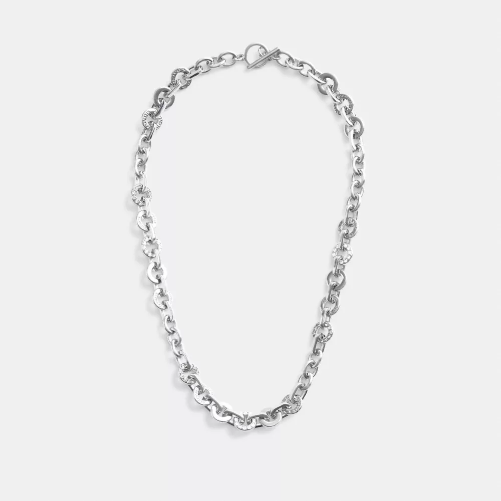 COAthtCH Open Circle Chain Necklace