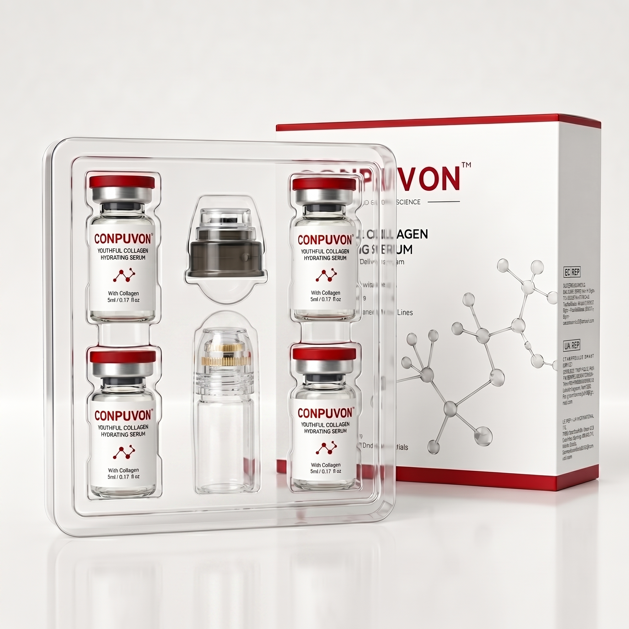 CONPUVON Youthful Collagen Peptide Hydrating Serum