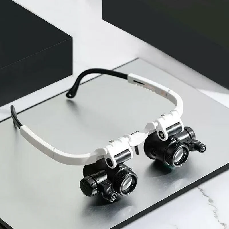 🎁Hot Sale 50% OFF⏳LED Glasses Magnifier🔥23x