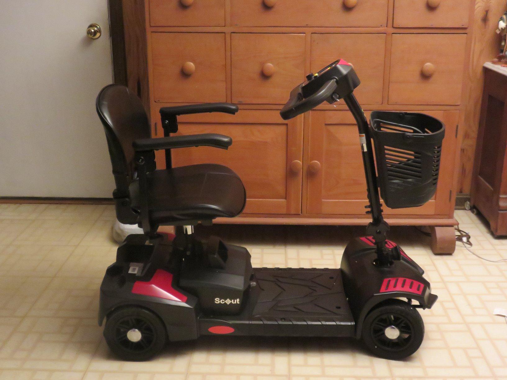 Drive Medical Drive Medical Scout Compact Travel Power Scooter