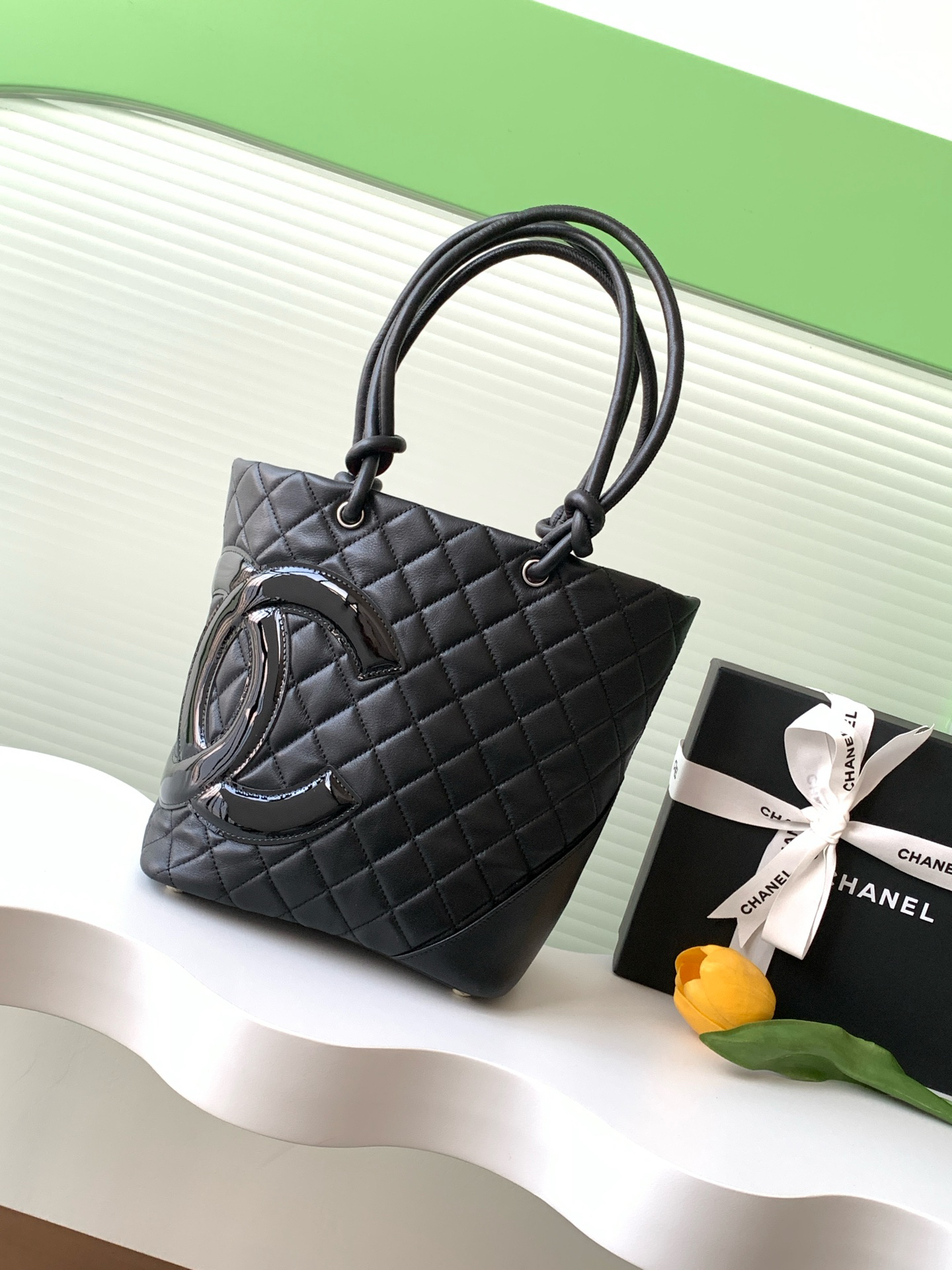 Chanel Cambon Ligne Tote Bag