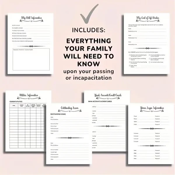 Hot Sale 49% 🎁End of Life Planner