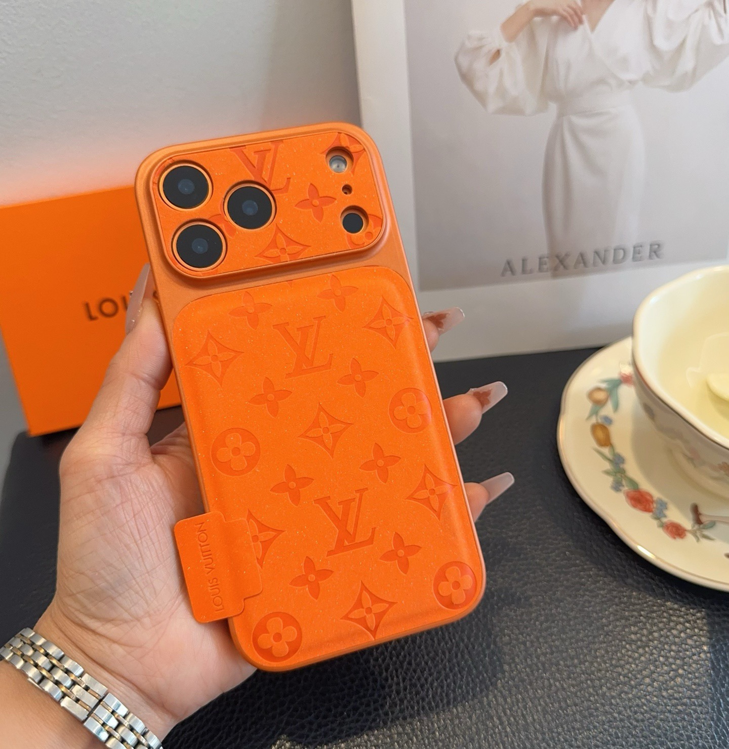 LV Star Series Embossed Phone Case