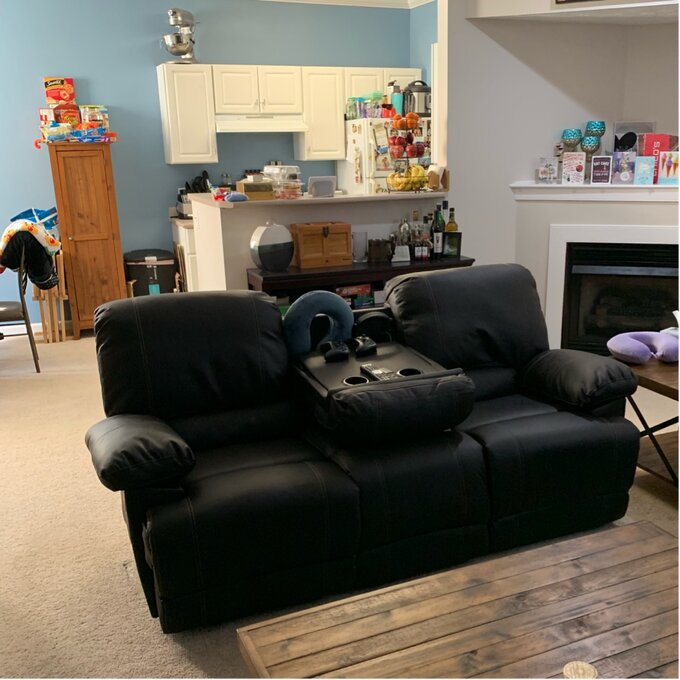 Edgar 81'' Vegan Leather Sofa