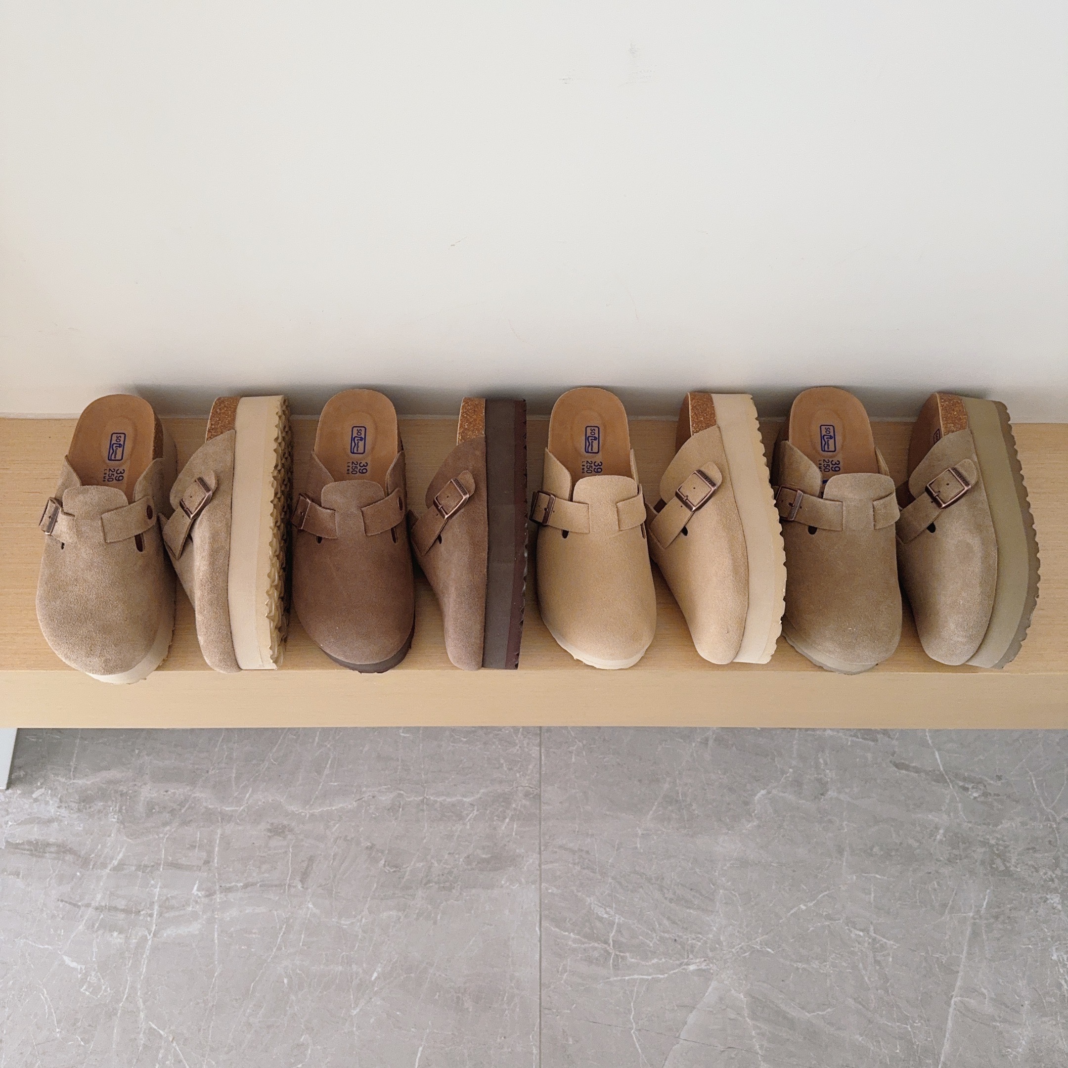 Platform 6 Cm Birken-Style Clogs