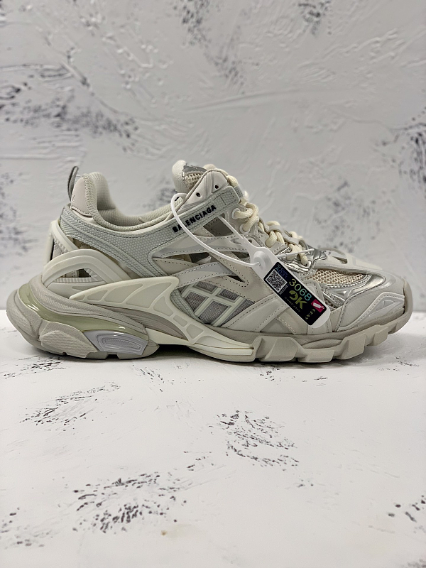 Balenciaga Track 4.0 White Grey Sneakers