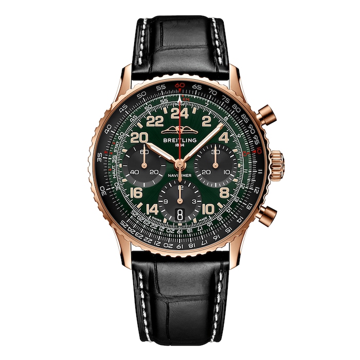 【Super Clone】Navitimer Cosmanaute 41mm Limited Edition Mens Watch Green