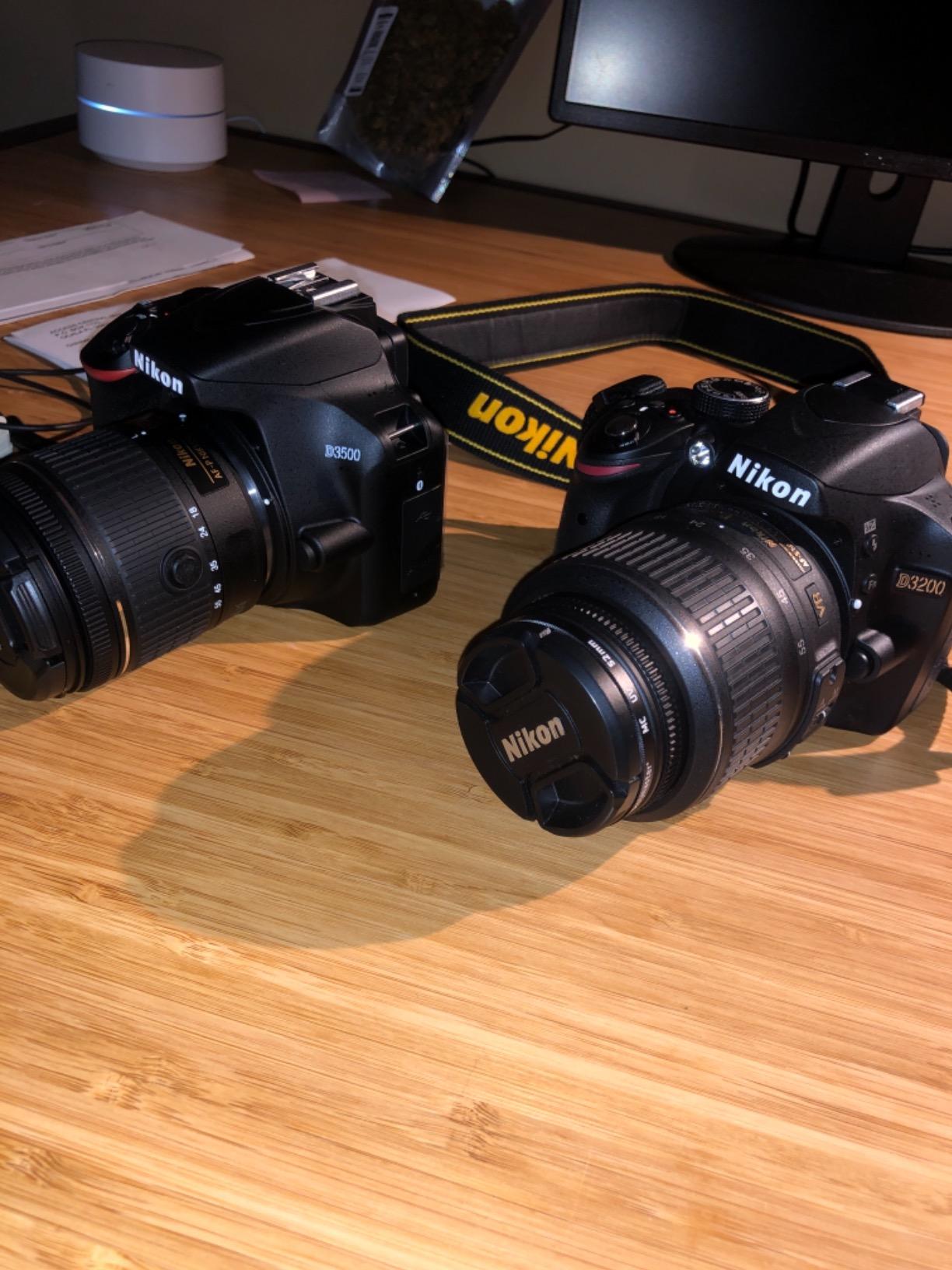 Nikon D3500 W/ AF-P DX NIKKOR 18-55mm f/3.5-5.6G VR Black
