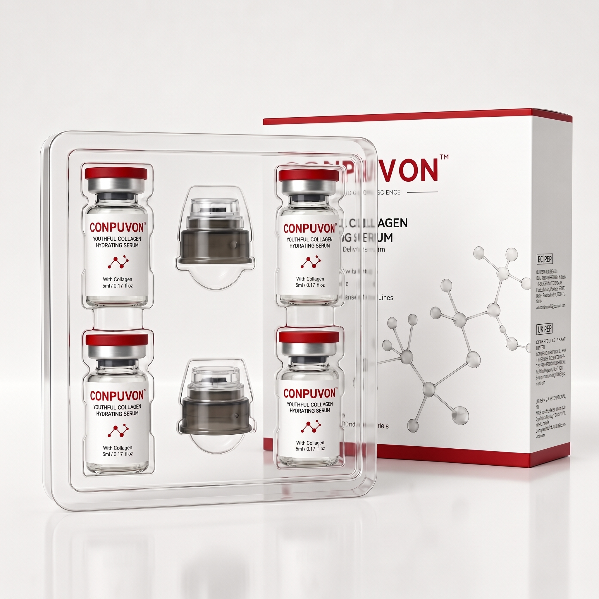 CONPUVON Youthful Collagen Peptide Hydrating Serum
