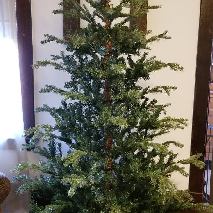 90'' Artificial Spruce Christmas Tree