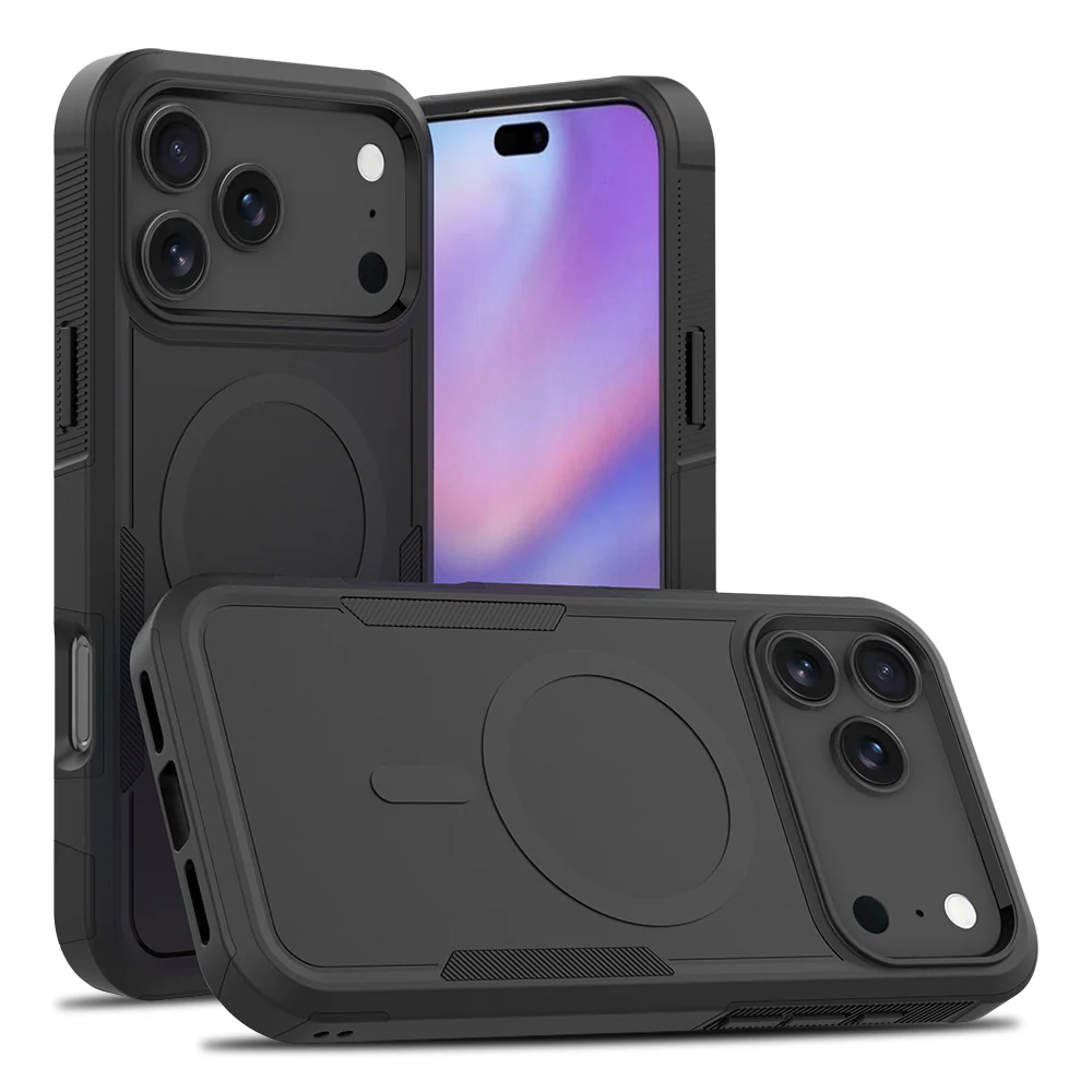 iPhone 17 Pro Max Protective Case Shockproof - back view