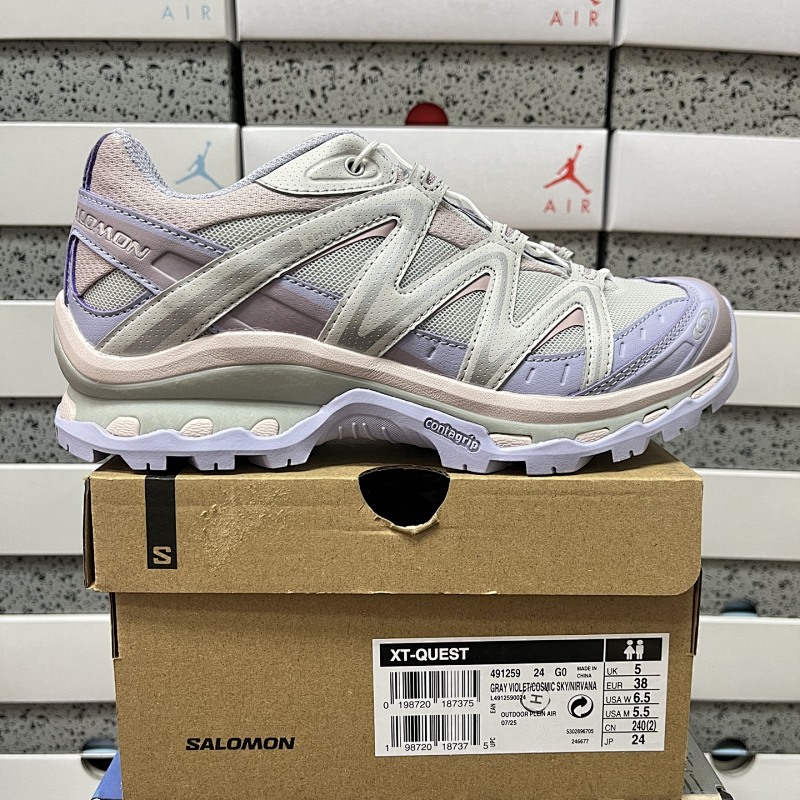 Salomon XT-Q Gray Blue Edition B Sneakers