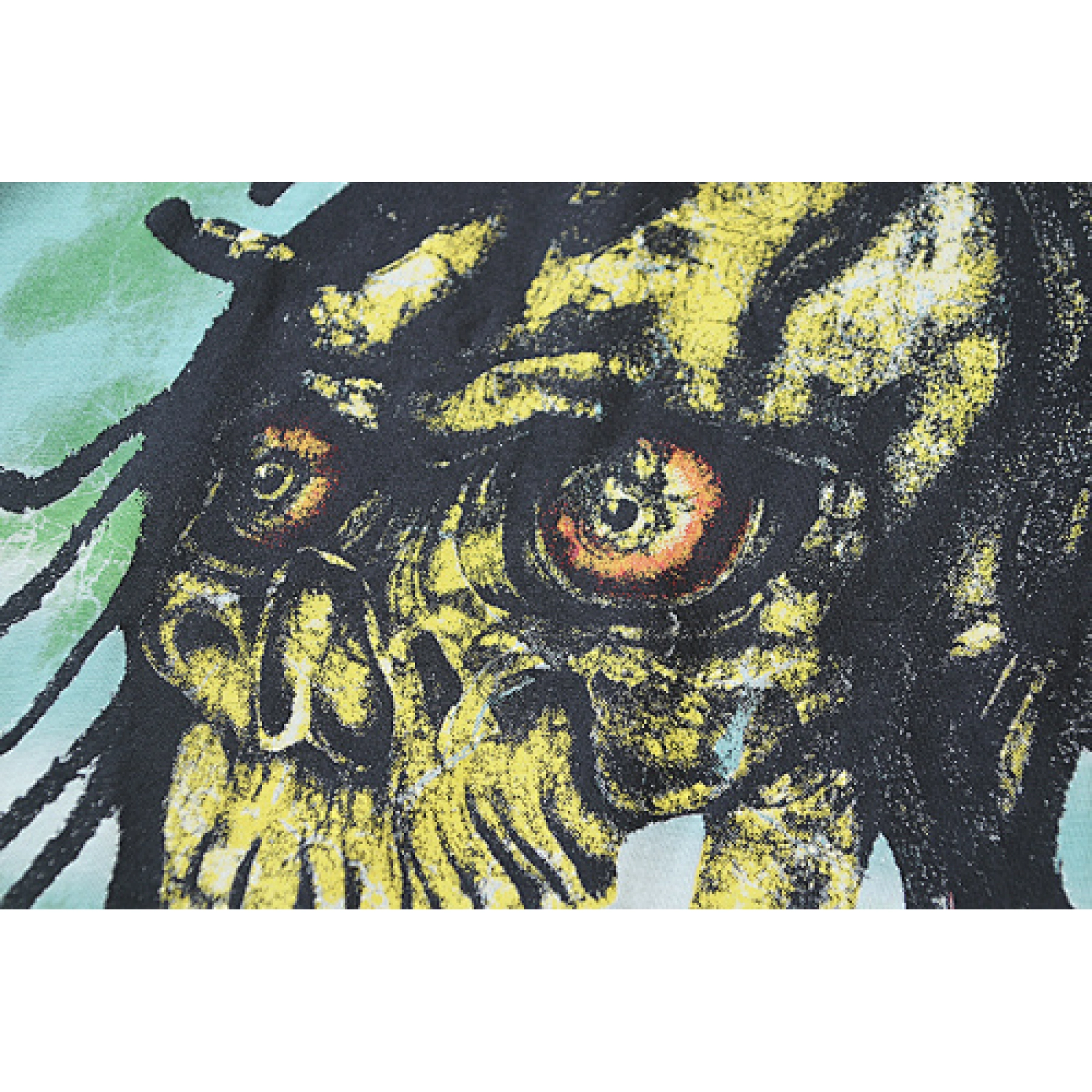 Hellstar Rasta Skull Tye-Dye T-Shirt Green