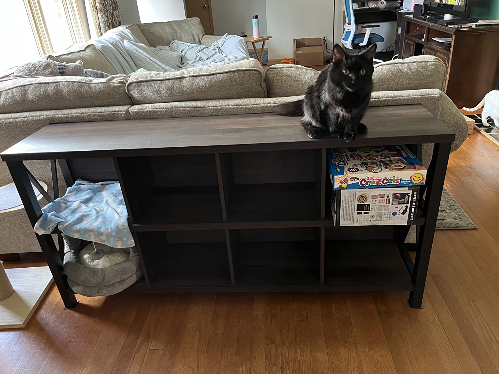 8 Cube Storage Organizer Bookshelf