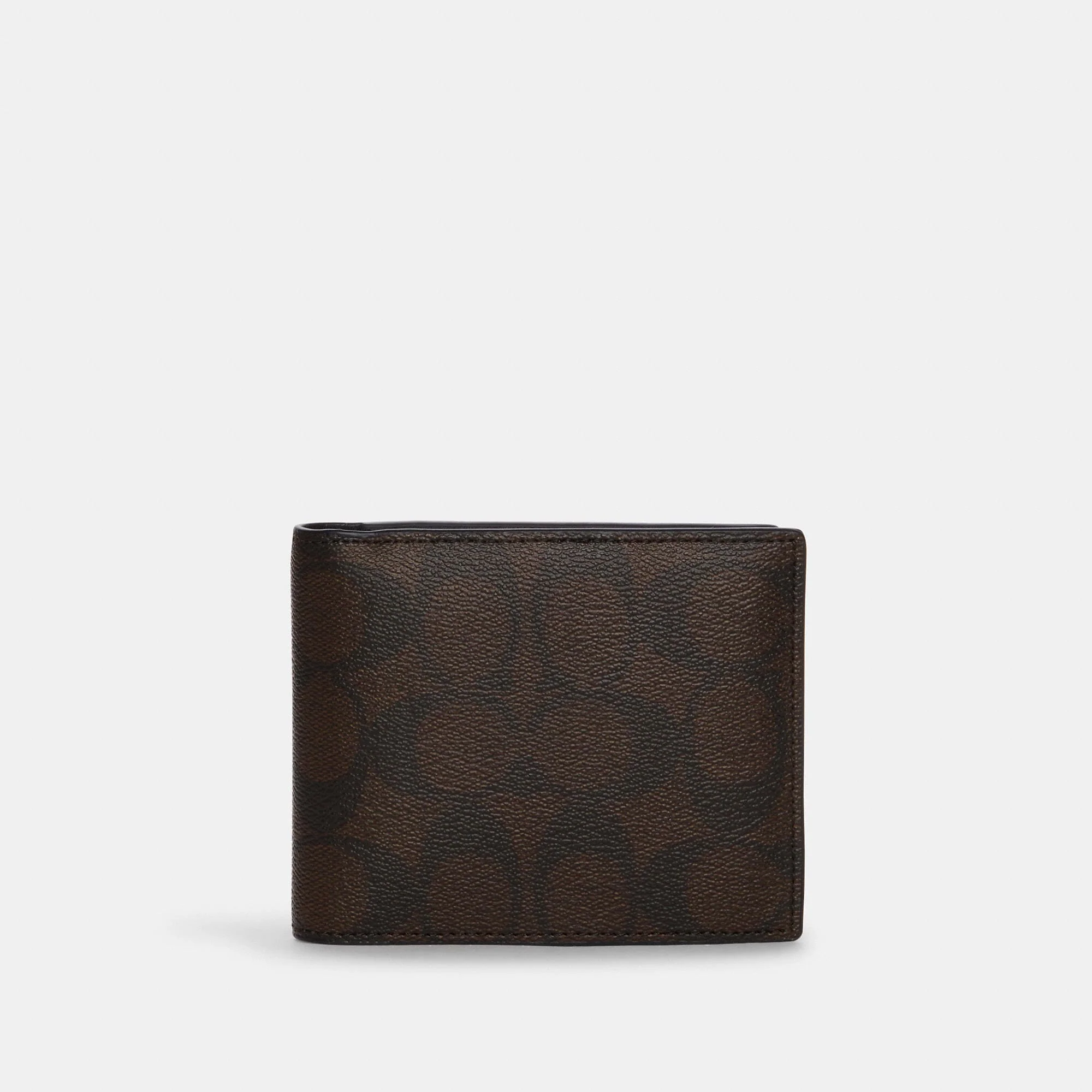 Outlet 3 In 1 Wallet In Blocked Signature Canvas