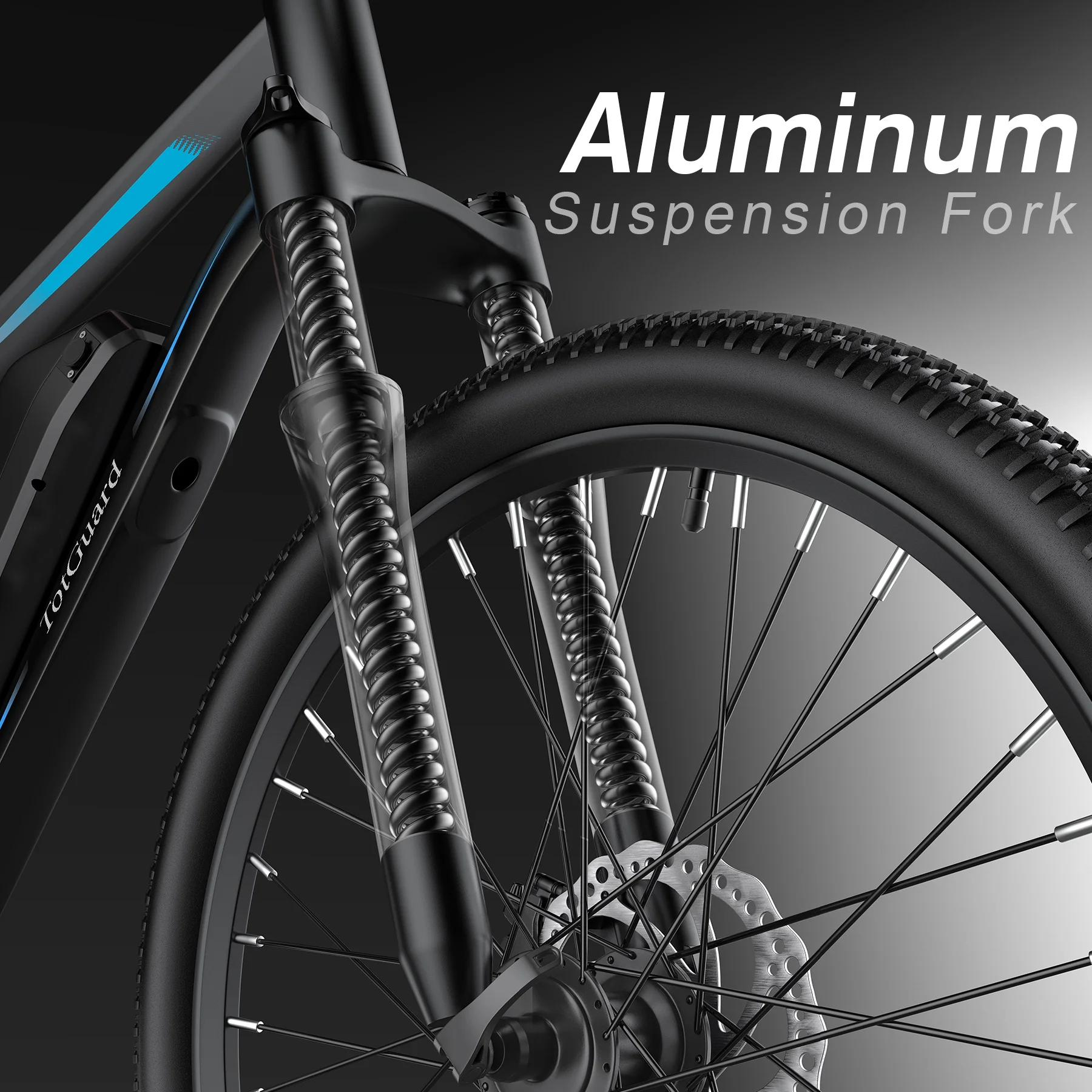 TotGuard 27.5in Electric Mountain Bike, 500W, 48V 10Ah
