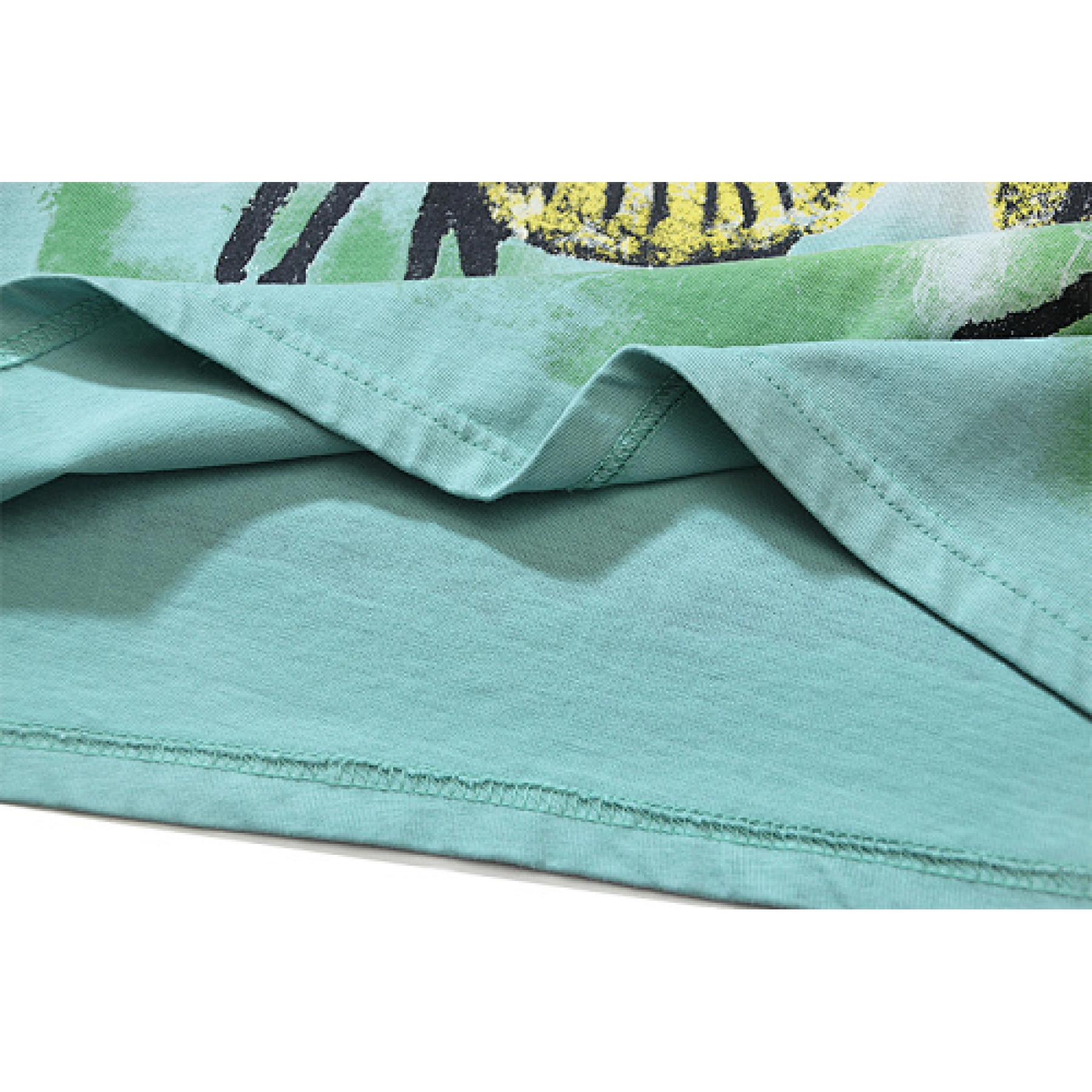 Hellstar Rasta Skull Tye-Dye T-Shirt Green