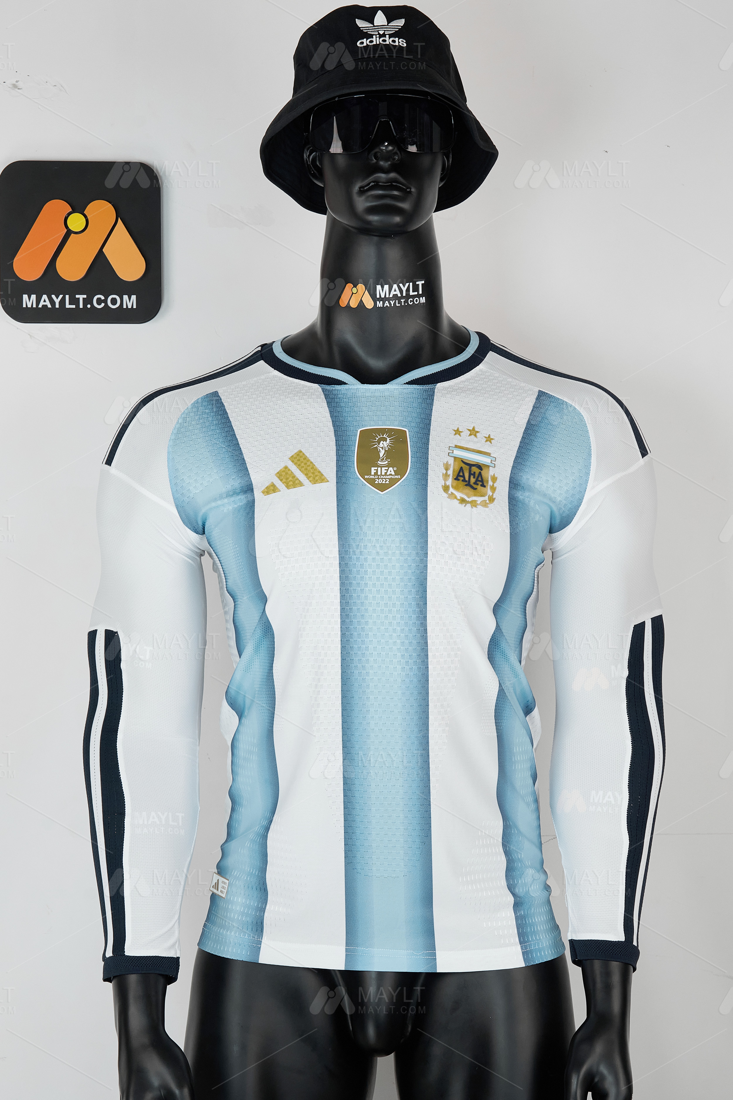 2026 Argentina Adidas Home Soccer Jersey 26WC SOA MN