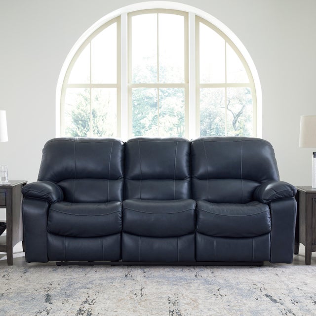 Leesworth Power Reclining Leather Sofa