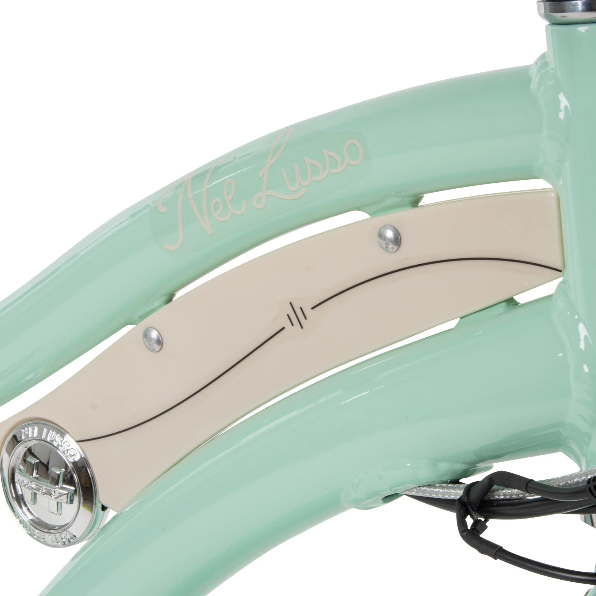 Huffy Nel Lusso 26in Electric Cruiser Bike, 350W, Mint Green