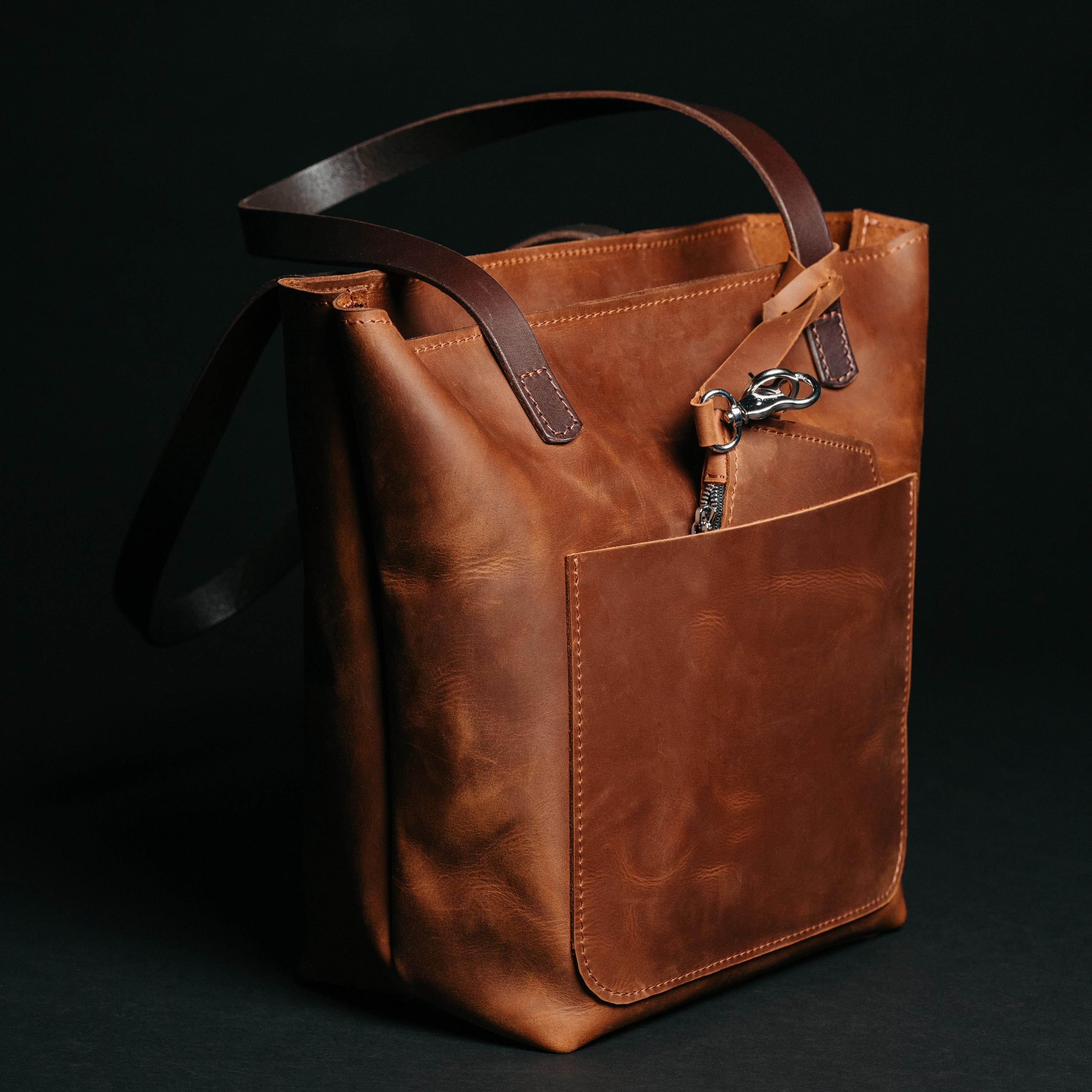 The Heritage Handcrafted Leather Tote Bag