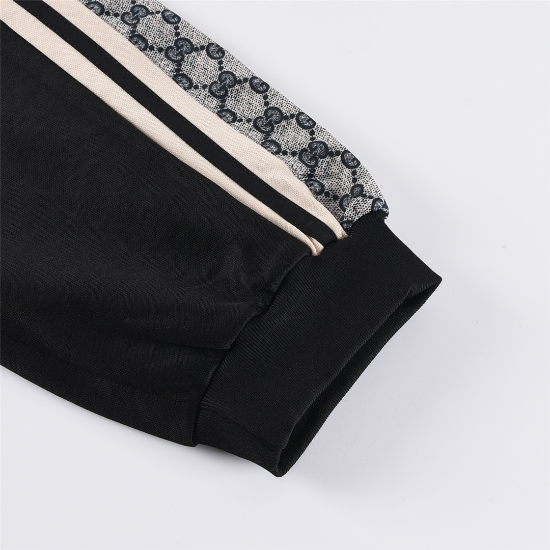Gucci GG‑striped jersey track pants
