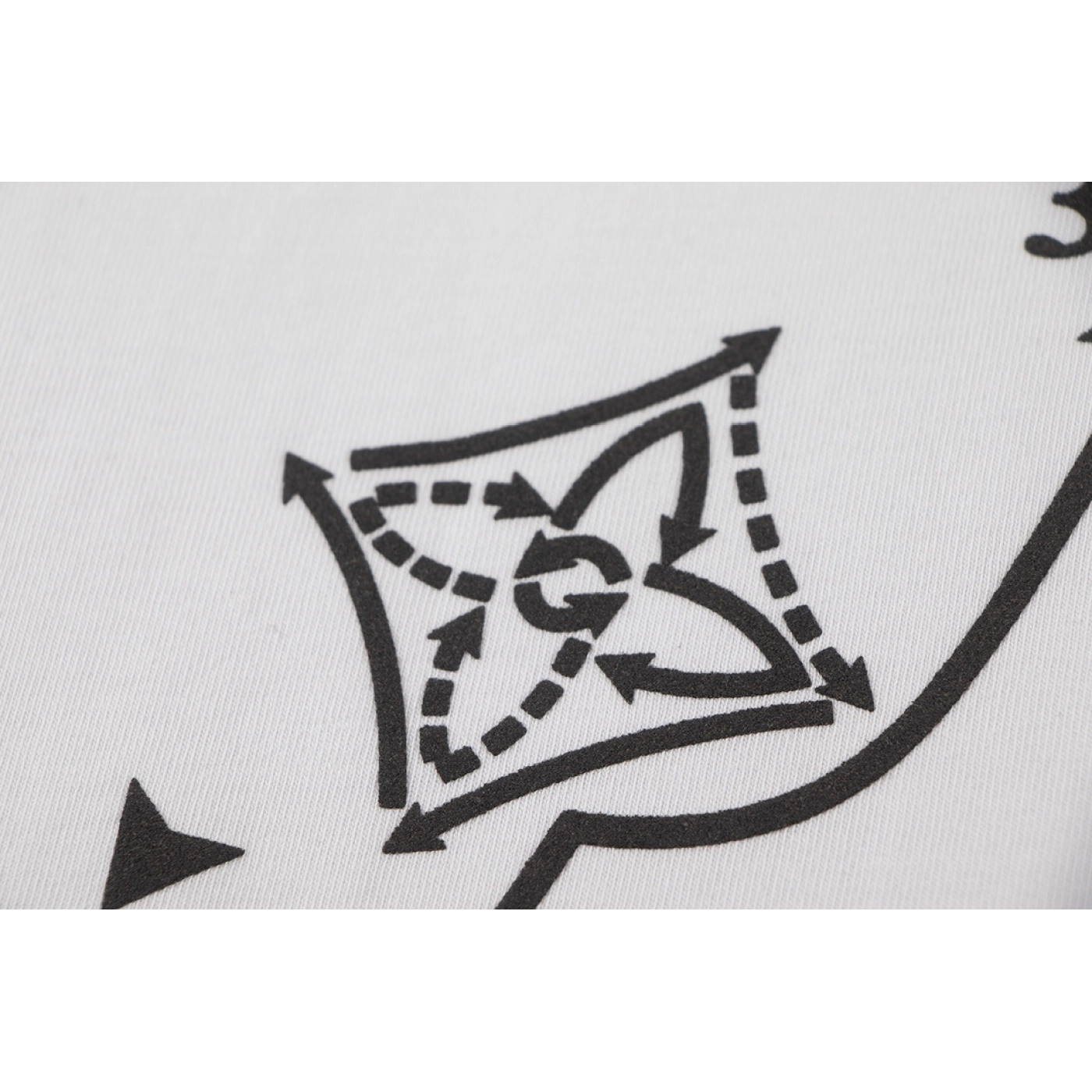 Louis Vuitton T-shirt W2642 Black/White